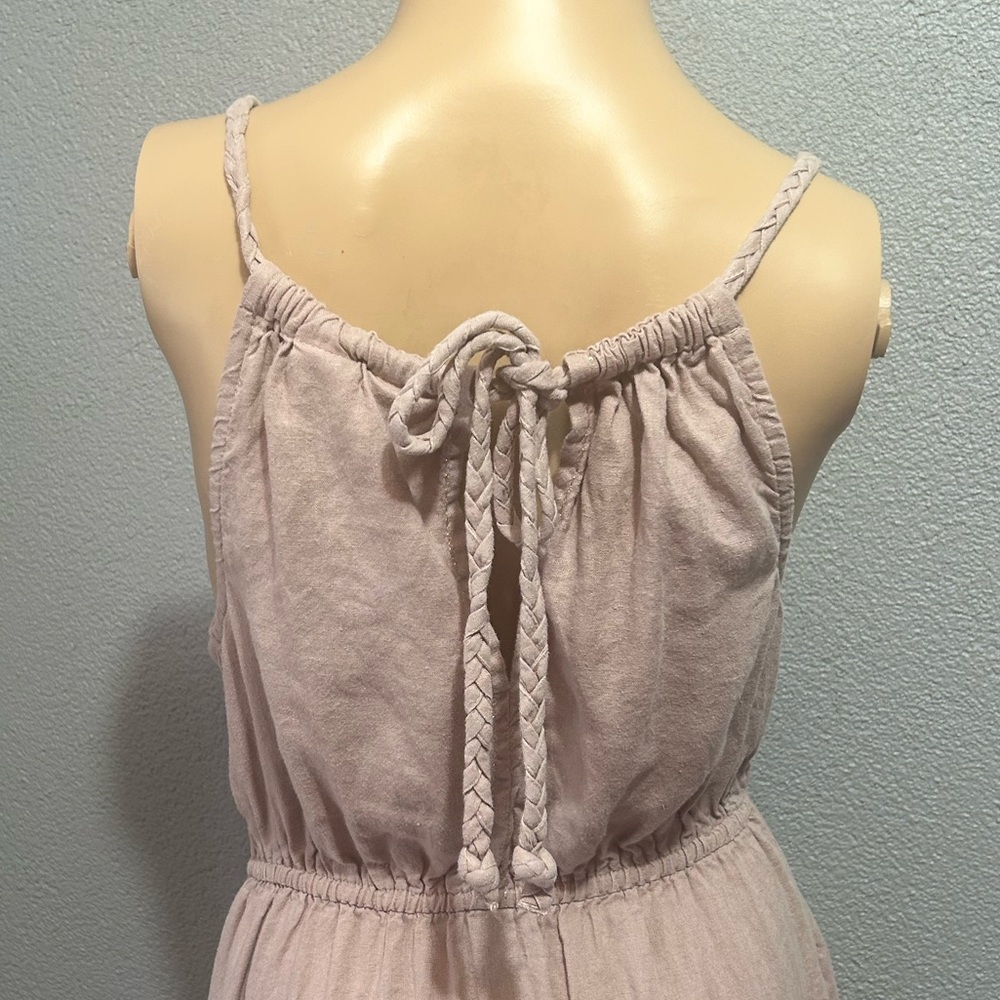 Rachel Zoe linen blend tiered maxi size xs - Picture 6 of 8